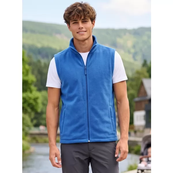  Fleecová unisex vesta ALTISPORT NoPrint NP/ALU815 AZÚROVO MODRÁ 