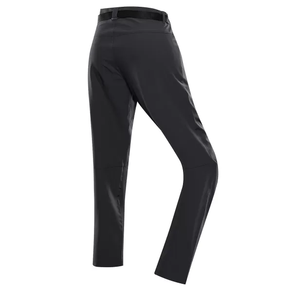  Pánske softshell nohavice ALPINE PRO CORB MPAD672 TMAVO ŠEDÝ 