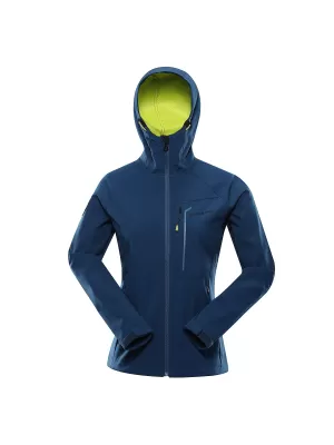 Dámska bunda softshell ALPINE PRO ESPRITA LJCB589 MODRÝ