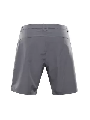 Pánske softshell šortky ALPINE PRO bak MPAC711 šedá