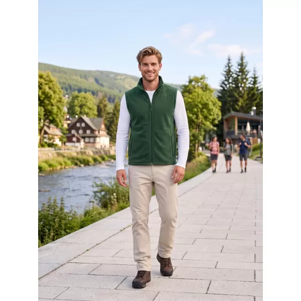  Fleecová unisex vesta ALTISPORT NoPrint NP/ALU815 FĽAŠKOVO ZELENÉ 