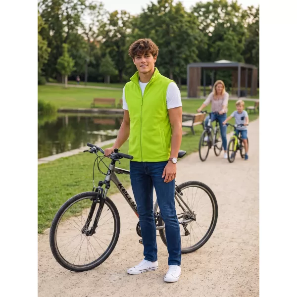  Fleecová unisex vesta ALTISPORT NoPrint NP/ALU815 VÁPNO 