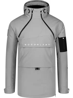 Pánska zimná bunda NORDBLANC SNOWPACK NBWJM8124 sivá