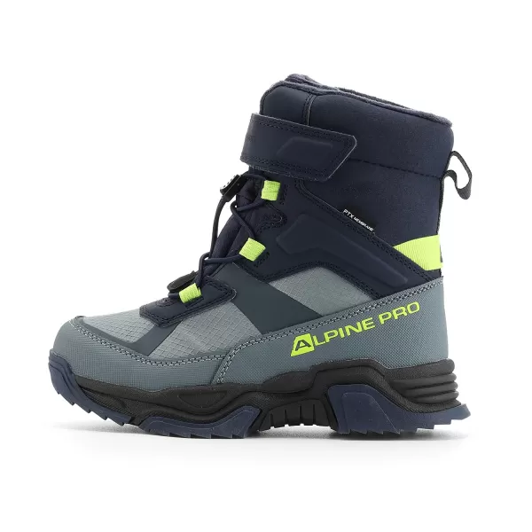  Zimné topánky ALPINE PRO NERO KBTD426 MODRÝ MYKONOS 