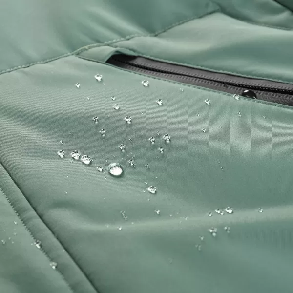 Pánska bunda ALPINE PRO WERD MJCD681 zelená 