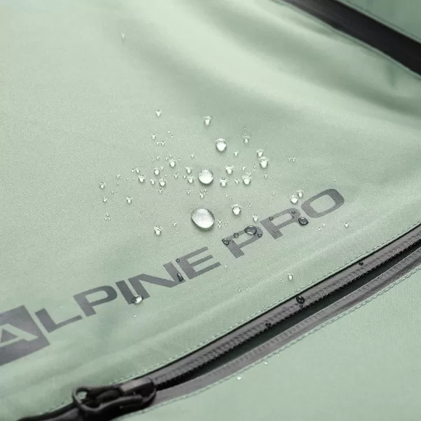  Pánska lyžiarska bunda ALPINE PRO OMEQ MJCB644 ZELENÁ 
