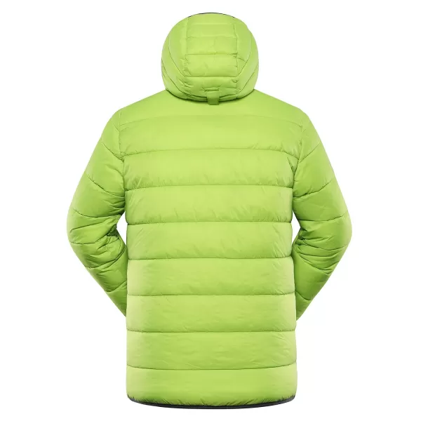  Pánska obojstranná bunda hi-therm ALPINE PRO EROM MJCD628 TMAVO ŠEDÁ 