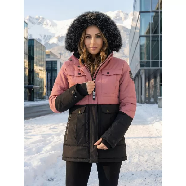 Dámska bunda ALPINE PRO EGYPA LJCB592 ružová 