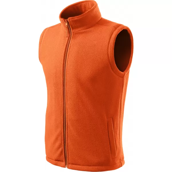  Fleecová unisex vesta ALTISPORT NoPrint NP/ALU815 ORANŽOVÁ 