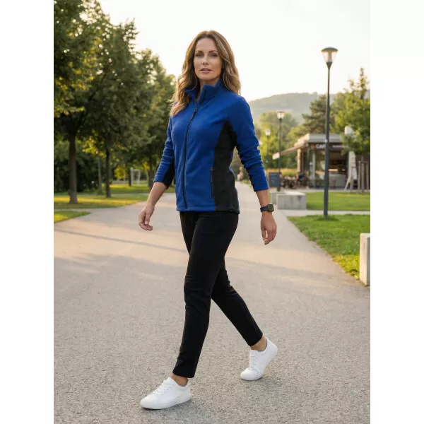  Dámska fleecová mikina ALTISPORT NoPrint NP/ALW825 KRÁĽOVSKÁ MODRÁ 