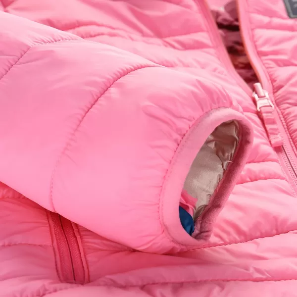  Detská obojstranná bunda Hi-Therm ALPINE PRO DOUWO KJCD336 RUŽOVÝ 