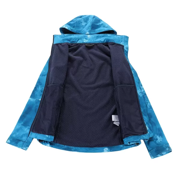  Dámska softshellová bunda ALPINE PRO HOORA LJCC590 modrá 
