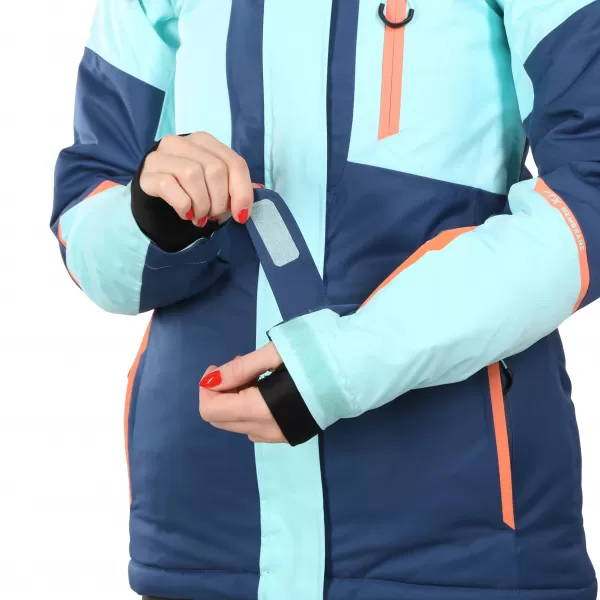  Dámska lyžiarska bunda ALPINE PRO DEARA LJCD654 MODRÁ 