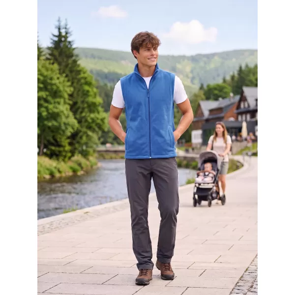  Fleecová unisex vesta ALTISPORT NoPrint NP/ALU815 AZÚROVO MODRÁ 