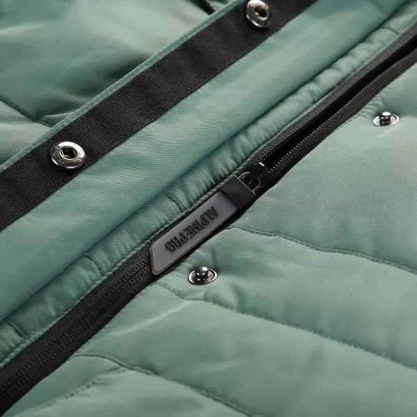  Dámska bunda ALPINE PRO Werda LJCD644 GREEN 