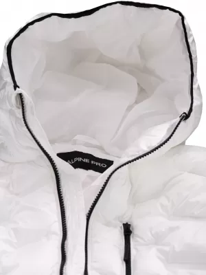 Pánska bunda ALPINE PRO MARED MJCD712 BIELA