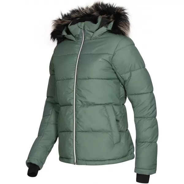  Dámska bunda ALPINE PRO PERETA LJCB615 ZELENÁ 