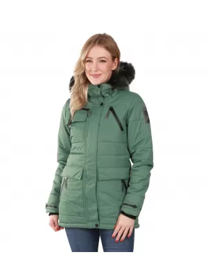 Dámska bunda ALPINE PRO Werda LJCD644 GREEN