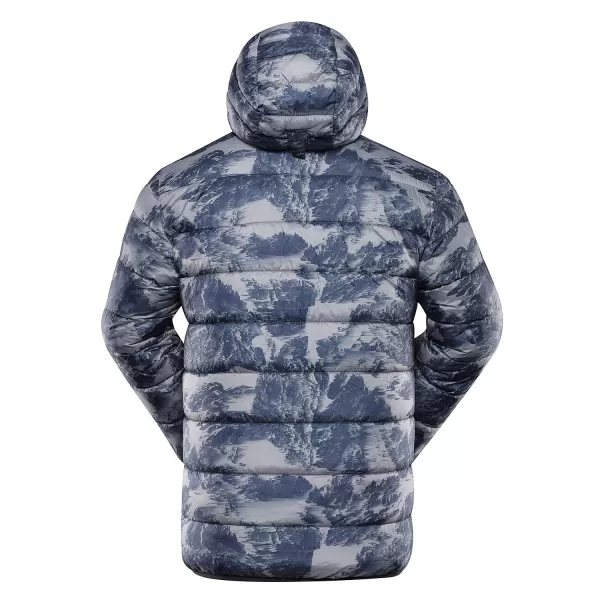  Pánska obojstranná bunda hi-therm ALPINE PRO EROM MJCD628 MODRÁ INDIGO 