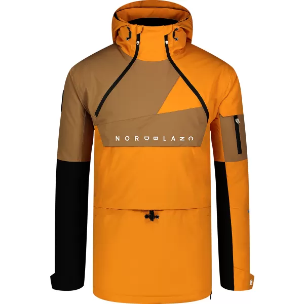  Pánska zimná bunda NORDBLANC SNOWPACK NBWJM8124 oranžová 