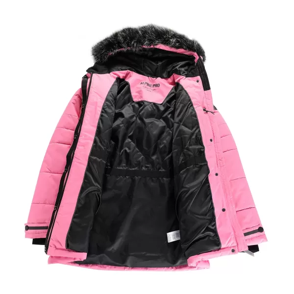  Dámska bunda ALPINE PRO Werda LJCD644 PINK 