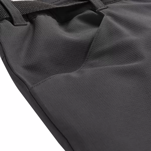  Pánske softshell nohavice ALPINE PRO CORB MPAD672 TMAVO ŠEDÝ 
