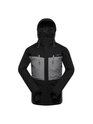 Pánska lyžiarska bunda ALPINE PRO COMED MJCD716 ČIERNY