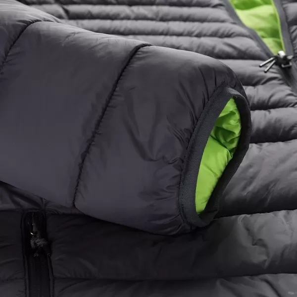  Pánska obojstranná bunda hi-therm ALPINE PRO EROM MJCD628 TMAVO ŠEDÁ 