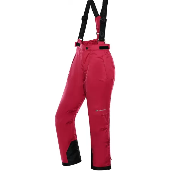  Detské lyžiarske nohavice ALPINE PRO EDESO KPAD361 RUŽOVÁ 