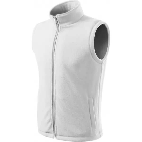  Fleecová unisex vesta ALTISPORT NoPrint NP/ALU815 BIELA 