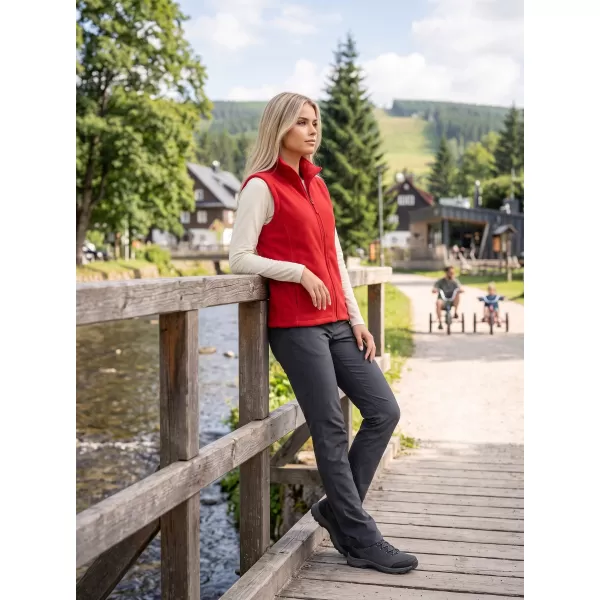  Fleecová unisex vesta ALTISPORT NoPrint NP/ALU815 ČERVENÁ 