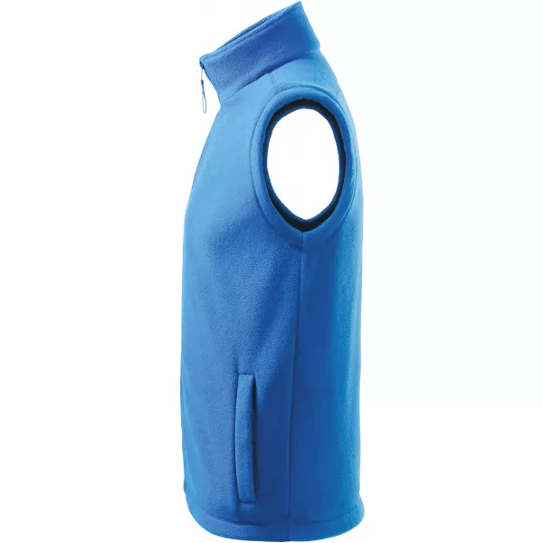  Fleecová unisex vesta ALTISPORT NoPrint NP/ALU815 AZÚROVO MODRÁ 
