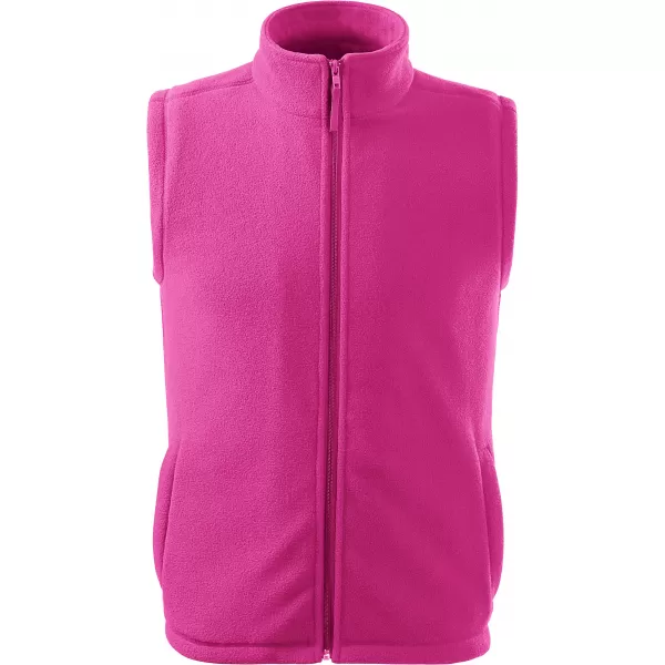  Fleecová unisex vesta ALTISPORT NoPrint NP/ALU815 FUCHSIOVÁ ČERVENÁ 