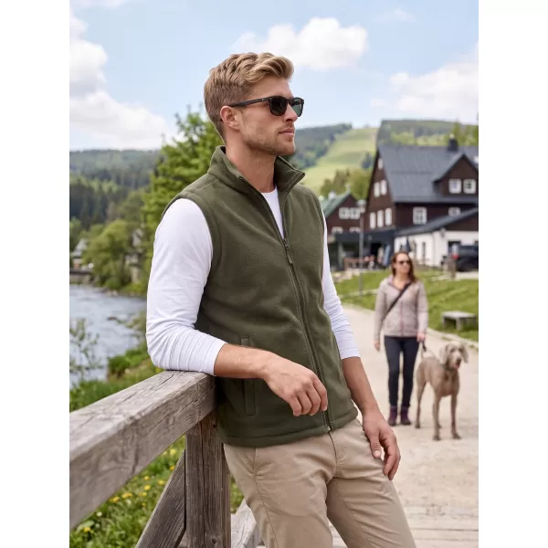  Fleecová unisex vesta ALTISPORT NoPrint NP/ALU815 VOJENSKÉ 