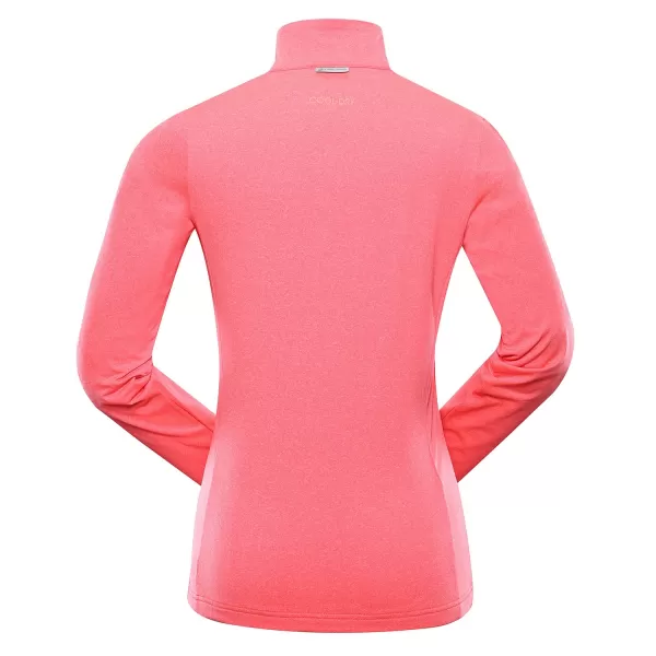  Dámska mikina ALPINE PRO GOLLA LSWB407 NEON CORAL 