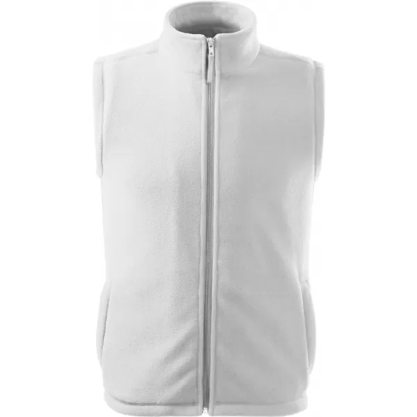  Fleecová unisex vesta ALTISPORT NoPrint NP/ALU815 BIELA 