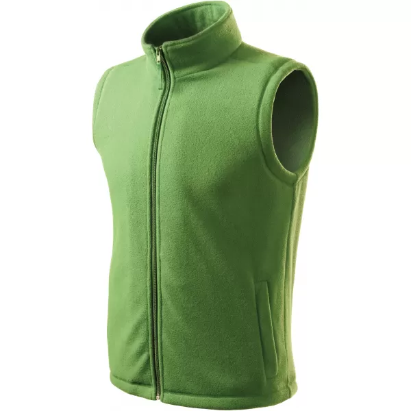  Fleecová unisex vesta ALTISPORT NoPrint NP/ALU815 TRÁVOVO ZELENÁ 