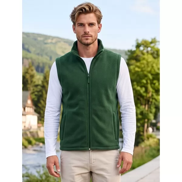  Fleecová unisex vesta ALTISPORT NoPrint NP/ALU815 FĽAŠKOVO ZELENÉ 