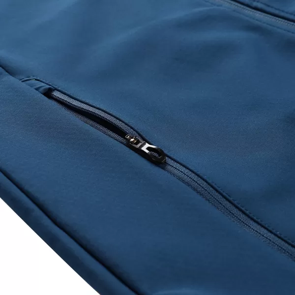  Dámska bunda softshell ALPINE PRO ESPRITA LJCB589 MODRÝ 