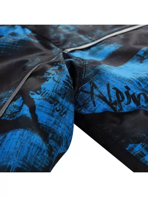 Detská lyžiarska bunda ALPINE PRO EDERO KJCB307 ELEKTRICKÁ MODRÁ