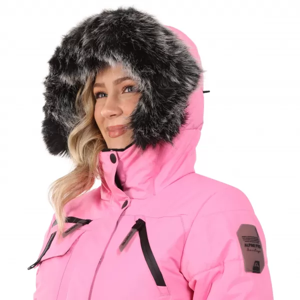  Dámska bunda ALPINE PRO Werda LJCD644 PINK 