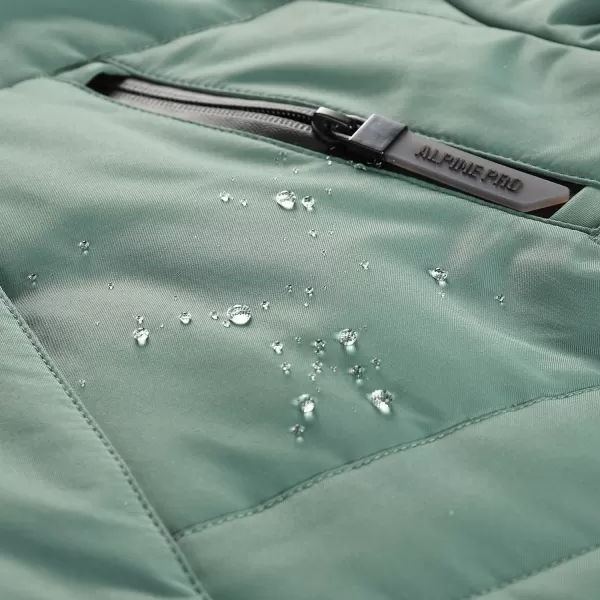  Dámska bunda ALPINE PRO Werda LJCD644 GREEN 