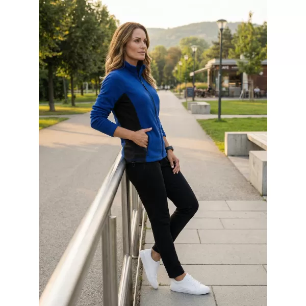  Dámska fleecová mikina ALTISPORT NoPrint NP/ALW825 KRÁĽOVSKÁ MODRÁ 
