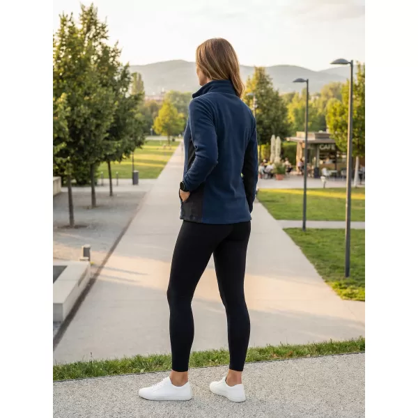  Dámska fleecová mikina ALTISPORT NoPrint NP/ALW825 NÁMORNÍCKA MODRÁ 