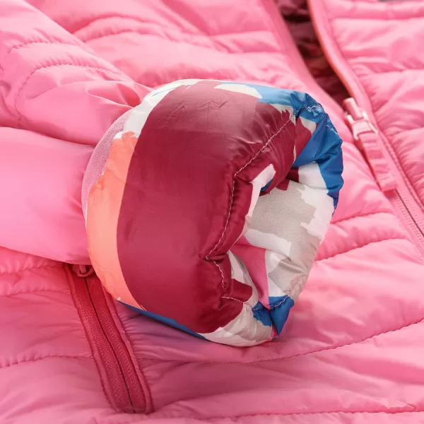  Detská obojstranná bunda Hi-Therm ALPINE PRO DOUWO KJCD336 RUŽOVÝ 
