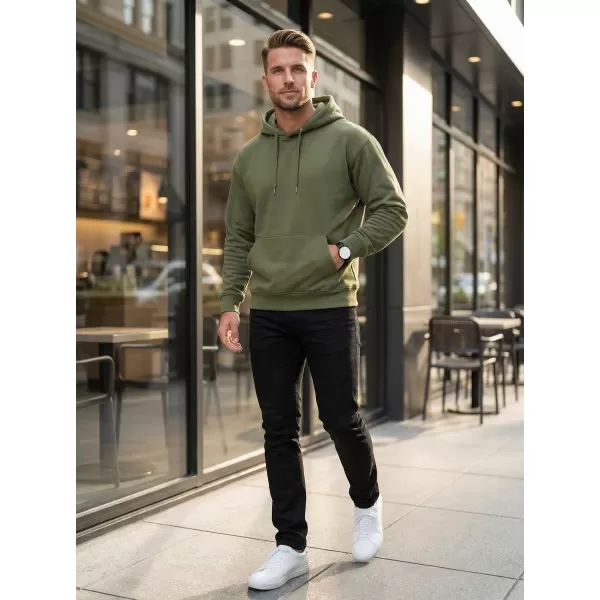  Pánska mikina ALTISPORT NoPrint NP/ALM024 KHAKI 