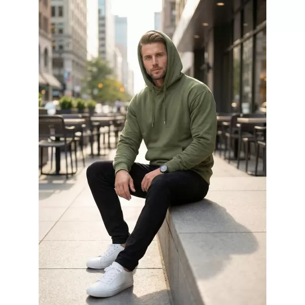  Pánska mikina ALTISPORT NoPrint NP/ALM024 KHAKI 