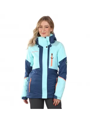 Dámska lyžiarska bunda ALPINE PRO DEARA LJCD654 MODRÁ