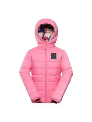 Detská obojstranná bunda Hi-Therm ALPINE PRO DOUWO KJCD336 RUŽOVÝ