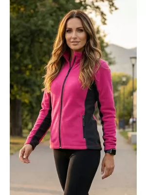 Dámska fleecová mikina ALTISPORT NoPrint NP/ALW825 PURPUROVÁ